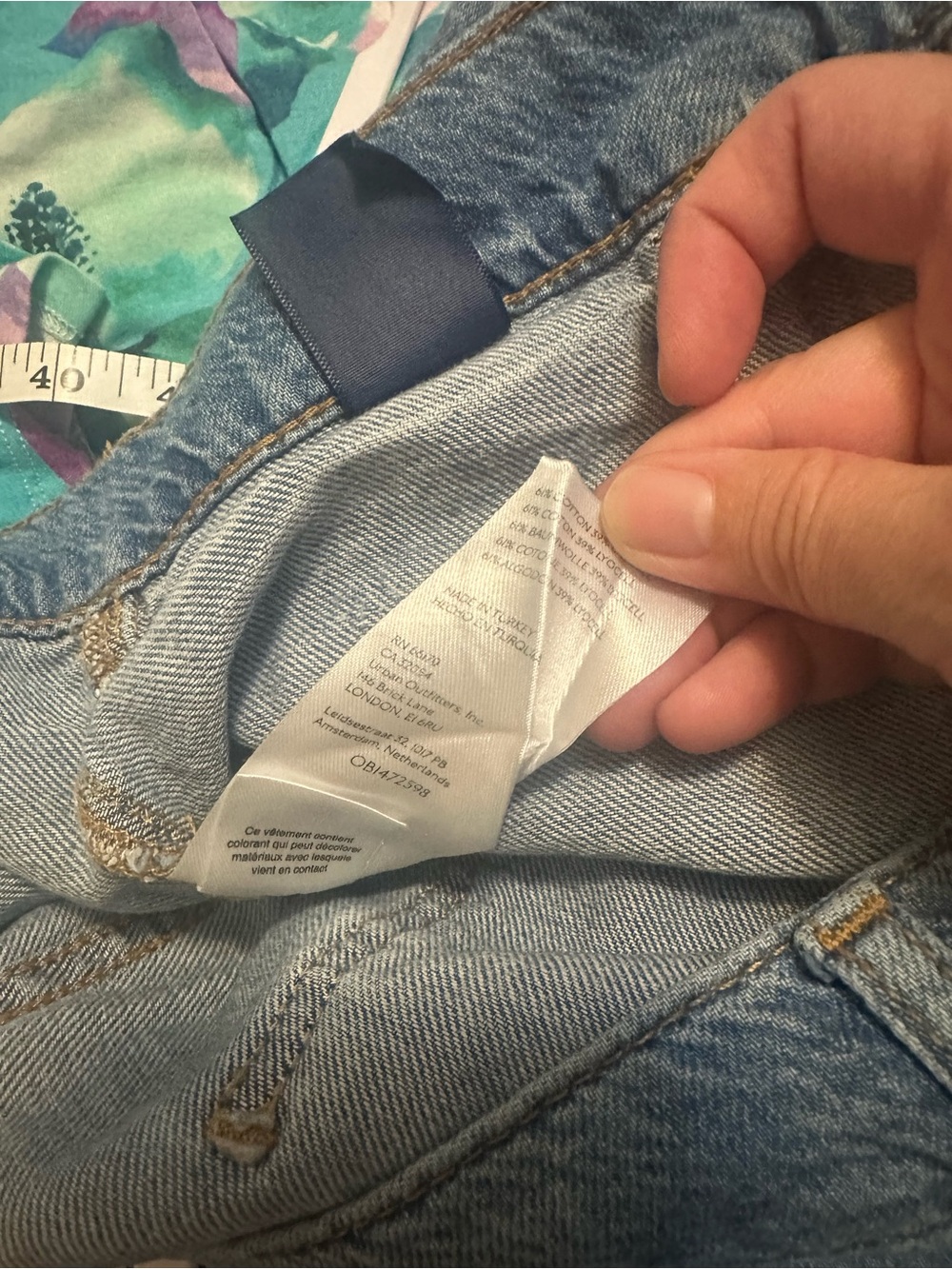 Anthropologie Pilcro The Jane High-Rise wide-Leg Jeans 30 Tall - Picture 6 of 7